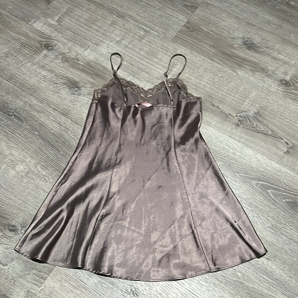 Vintage Victoria’s Secret Satin & Lace Babydoll Dress - Picture 12 of 14